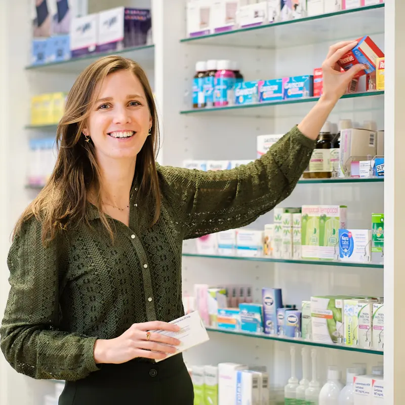 Aniek Joosen, apotheker bij openbaar apotheek Ganzenhoef